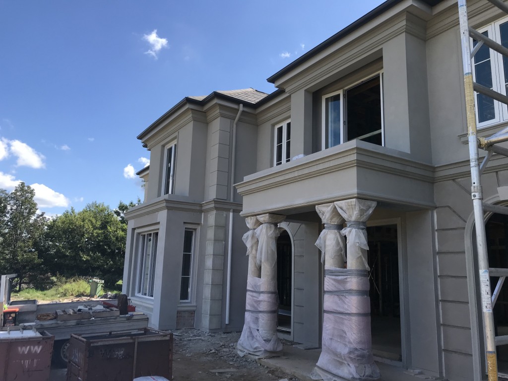 Column Capping Building Capping Rail and Tuscan Column Installation - Clone Stone ...