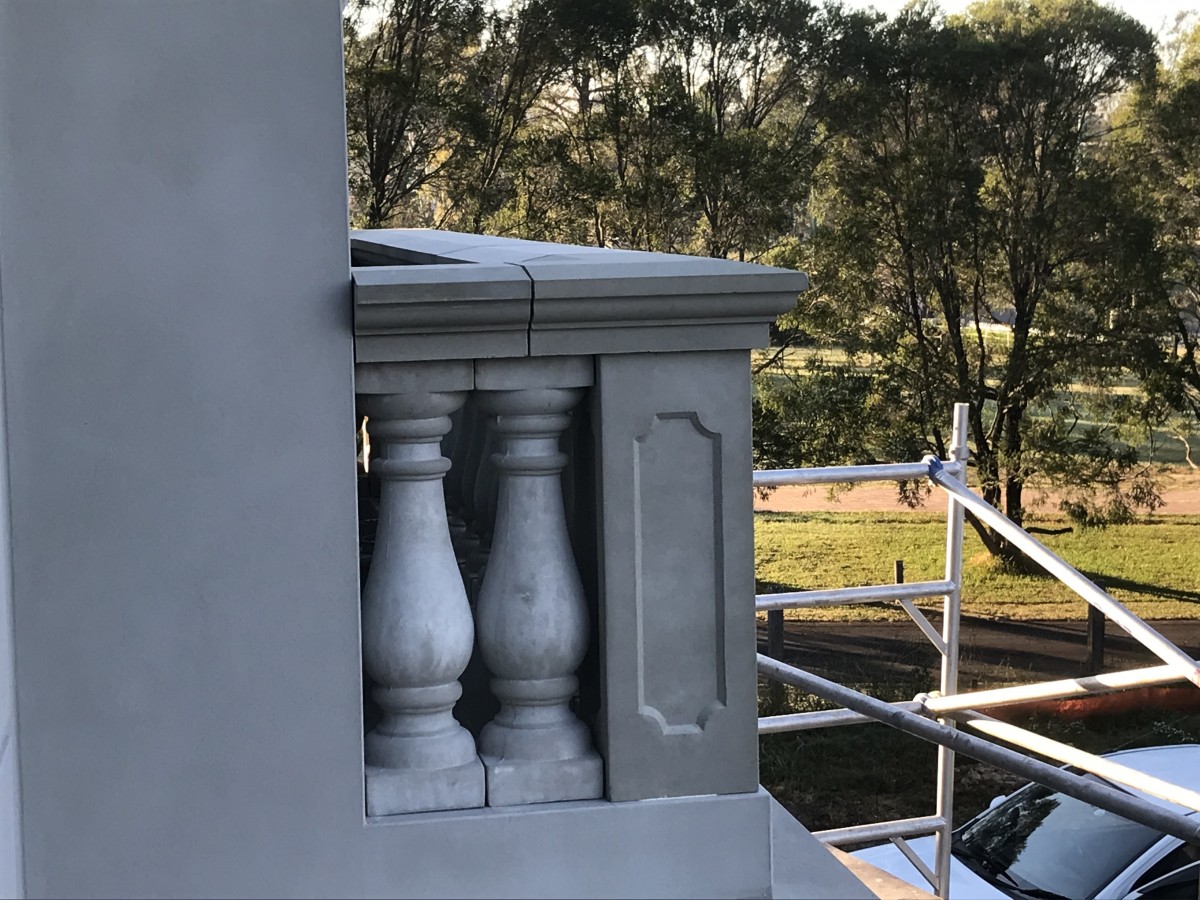 Column Capping Building Capping Rail and Tuscan Column Installation - Clone Stone ...